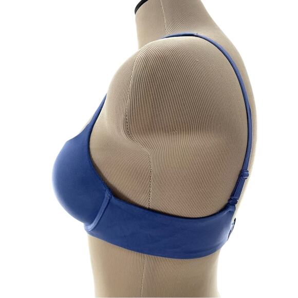 Victoria’s Secret Body By Victoria Push-Up Bra Periwinkle Blue Lace Detail 34B - Picture 6 of 7